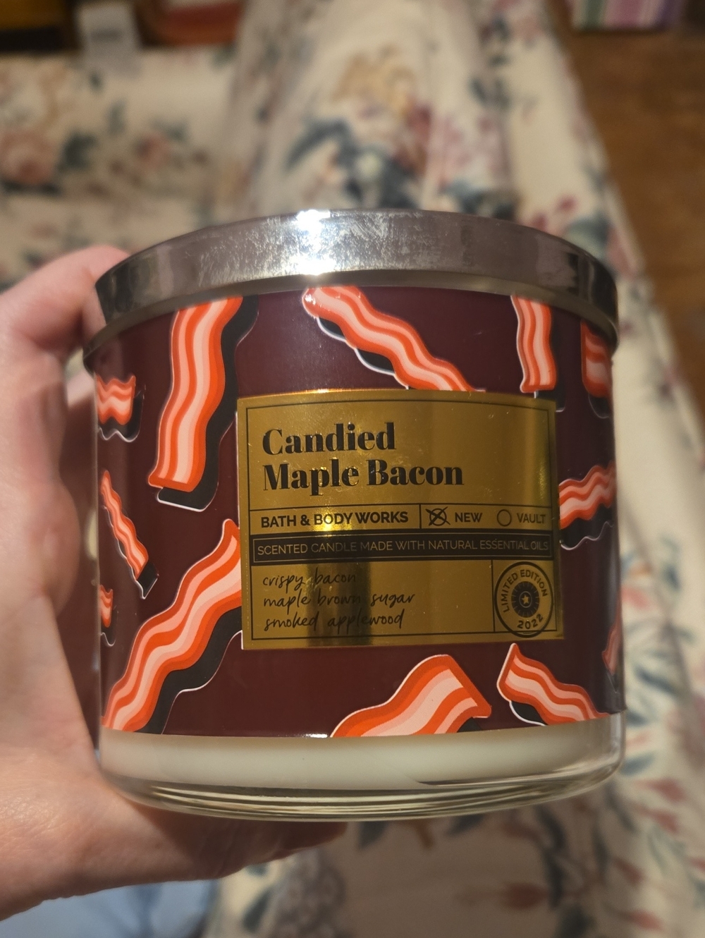 Bath & Body Works Candied Maple Bacon Jar Candle